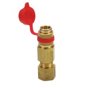 Steckkupplung (SKU) mit Rohrverschraubung GOK / Messing Steckkupplung (SKU) mit Rohrverschraubung GOK / Messing