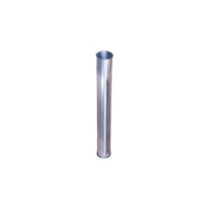 Ablaufrohr gebördelt Ø 100 mm x 1 m Ablaufrohr gebördelt Ø 100 mm x 1 m