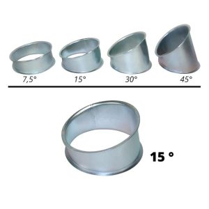 Segment Ø 200 mm – 15° Segment Ø 200 mm – 15°