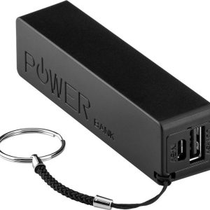 PowerBank 2600mAh Akku. kompakt schwarz