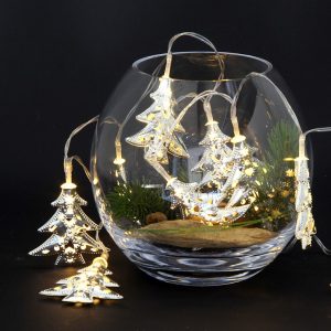 Lichterkette 10 LED Oriental Trees 1.10m warmweiß
