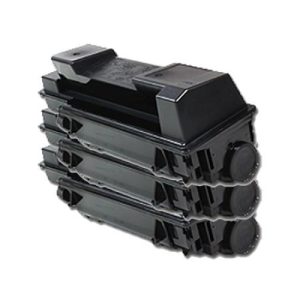 Toner-Set: 3 x schwarz. kompatibel zu Kyocera TK-350