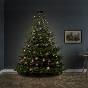 Tannenbaum-Lichterkette – Baumvorhang 200 LED warmweiß 230V