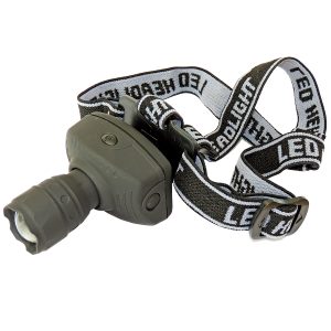 Kopflampe / Stirnlampe 5W Power COB-LED