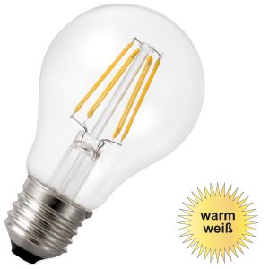LED Birne E27. 4W 450lm warmweiß Filament