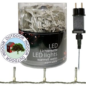 Lichterkette 250 LED 16.5m warmweiß leuchtend