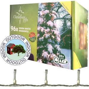 Lichterkette 96 LED 10m warmweiß