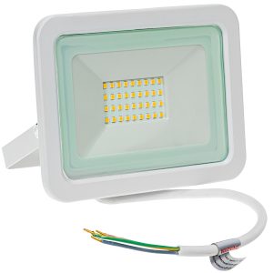 LED Fluter. 30W. 2700lm. kaltweiß. weiß