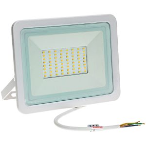 LED Fluter 50W. 4300lm warmweiß. weiß