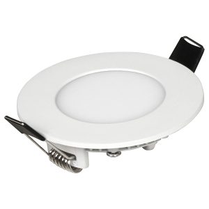 LED Einbau-Panel rund. 3W. neutralweiß. inkl. Trafo