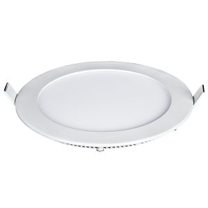 LED Einbau-Panel rund 9W. warmweiß. inkl. Trafo