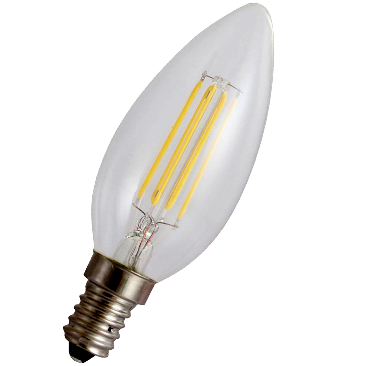 LED Kerze E14. 2W. 260lm. warmweiß Filament