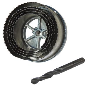 Lochsägen-Set 60-95mm. 30mm Schnitttiefe. 5-teilig