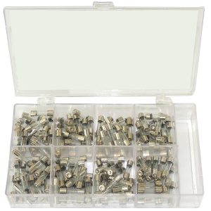 Sortiments-Box Glas-Sicherungen. 5x20mm. 160-teilig