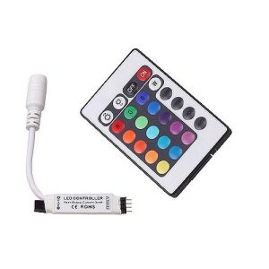 LED RGB Controller inkl. Fernbedienung mit 24 Tasten