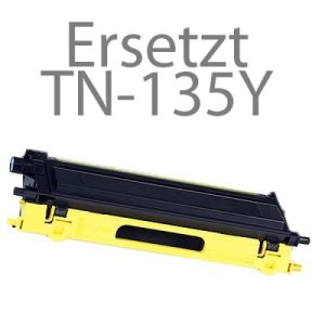 Toner BLT135Y. Rebuild für Brother-Drucker mit TN-135 Y
