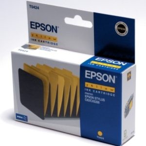 original Epson Tintenpatrone yellow. Art TPE424