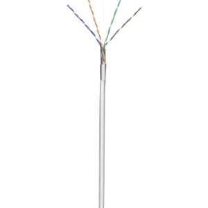 Cat5e. foliengeschirmt. 100m. grau. Kupfer. starr. LSOH