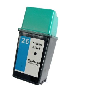 Druckerpatrone H26rw alternativ HP 26 / 51626A Schwarz