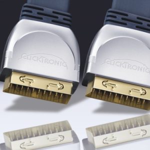Scart-Flachkabel 5m. Clicktronic