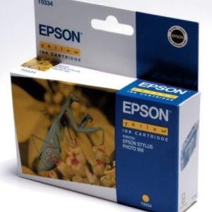 original Epson Tintenpatrone yellow. Art TPE334