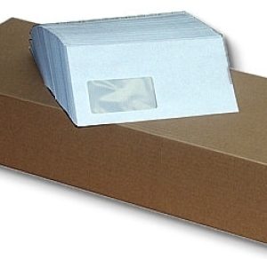 1000 Stück Briefumschläge. DIN lang mit Fenster