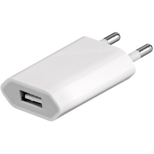 USB-Ladegerät Kompakt 5W. 1A. weiß