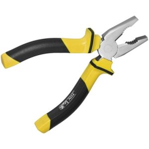 Kombizange 160mm mit Schneider und geriffelten Backen