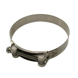 Spannbackenschelle Edelstahl Ø 104-112 mm Spannbackenschelle Edelstahl Ø 104-112 mm