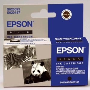 original Epson Tintenpatrone schwarz. Art TPE501