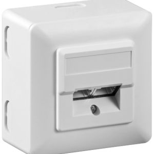 CAT 5e Universaldose 2 x RJ45. geschirmt