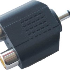 Adapter – Klinke 3.5 mm Stecker – 2x Cinch Buchse