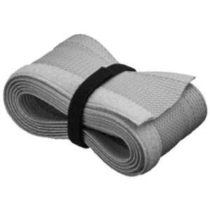 Klett-Kabelsocke. 1.8m. silber