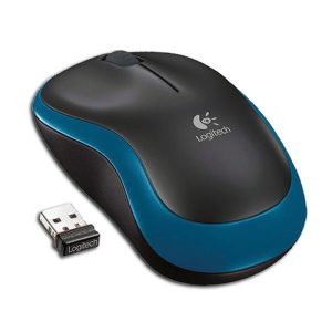Logitech Funk-Maus m185 blau