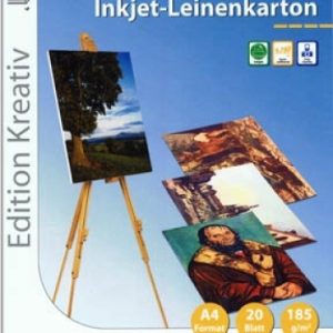 Künstlerpapier/Leinenkarton. A4. 20 Blatt. 185 g