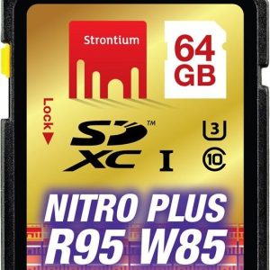Nitro 4K-fähige SD-Speicherkarte. 64 GB