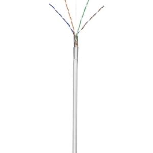 Cat5e. foliengeschirmt. 305m. grau. Kupfer. starr. LSOH