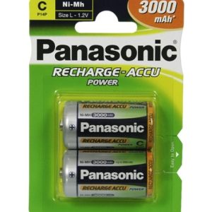 2 Stück Baby (C)-Akku. 3000mAH Panasonic
