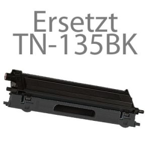 Toner BLT135B. Rebuild für Brother-Drucker mit TN-135 BK
