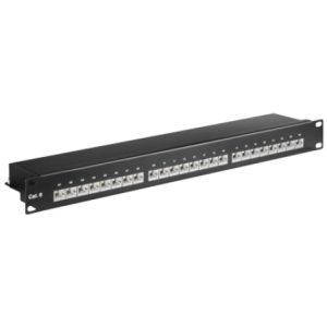 Patch Panel CAT6 24Port. geschirmt