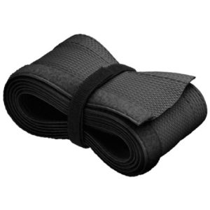 Klett-Kabelsocke. 1.8m. schwarz