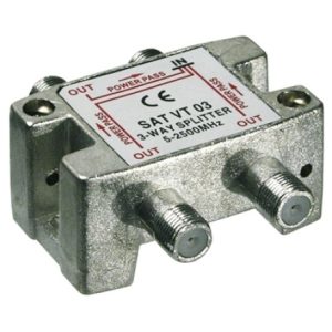 Sat-Verteiler 3-fach / 5-2450 MHz – digital-tauglich