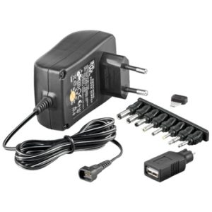Universal-Netzteil 3-12V / 1.5A / 9 Adapter