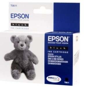 original Epson-Tintenpatrone T061140 schwarz