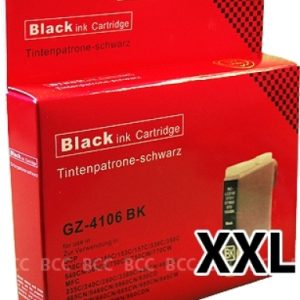 Druckerpatrone kompatibel zu Brother LC-970 / LC-1000. Schwarz XXL-Version