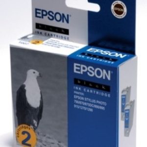 original Epson Tintenpatrone schwarz. Art TPE074