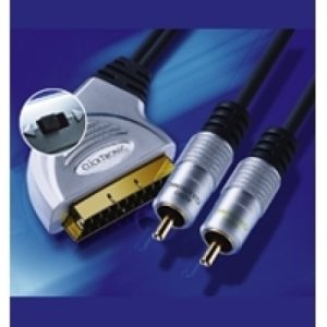 Scart-Kabel 2xCinch 1.5m. Clicktronic