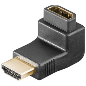 HDMI-Adapter. HDMI-Winkeladapter. Goldkontakte