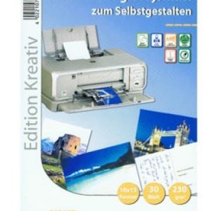 230g Fotokarten 1015cm. glossy/matt . 30 St.