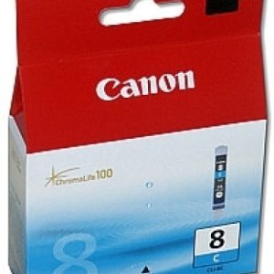 Original Canon Cyan Tintenpatrone Nr. 8. CLI-8C